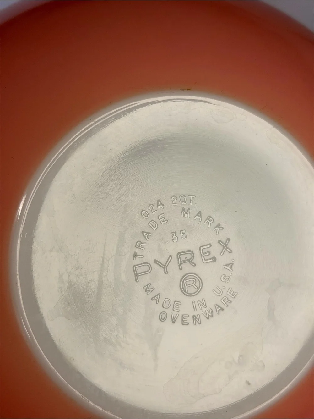 Vintage Pyrex 024 Pink Flamingo 2QT Casserole Baking Dish Bowl & Lid Oven Ware
